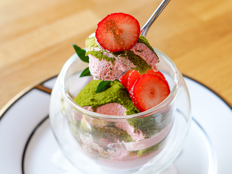 抹茶ティラミス | カフェ 相楽園パーラー | THE SORAKUEN 旧：相楽園