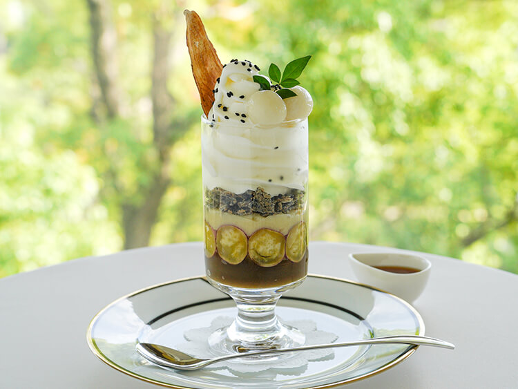 秋限定・お芋サンデー