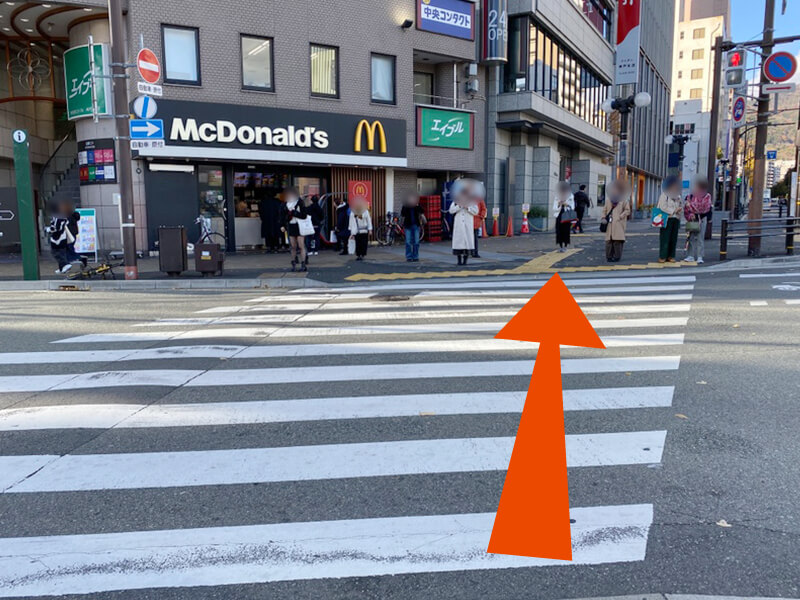 三ノ宮駅のシャトルバス乗り場